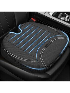 Car Seat Cushion Memory Foam Wedge Tailbone Pain Relief Driving Support